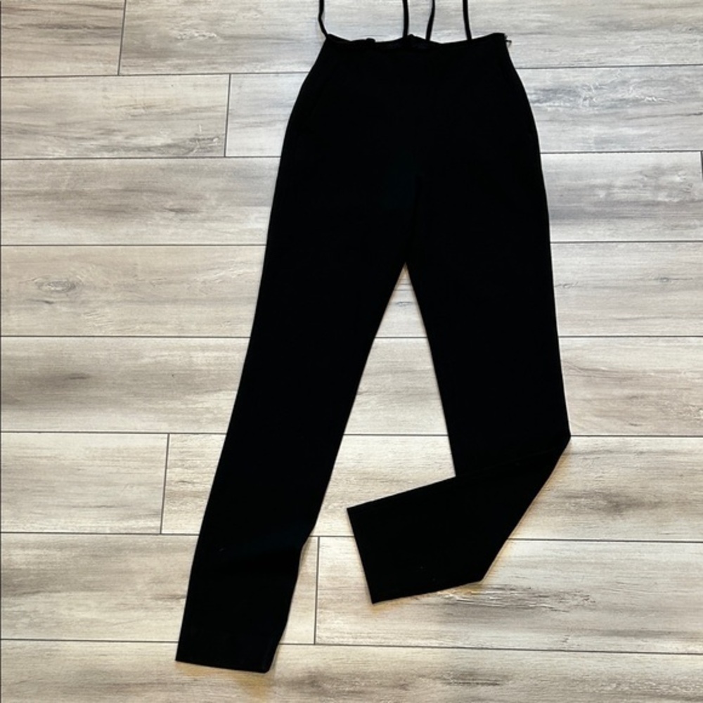 Maje Swiss Driving Pants with suspenders straps size 34 or US size 0